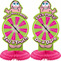 Wild Willy`s Centerpiece / Dual Fun Spinner Game Wild Willy`s Centerpiece / Dual Fun Spinner Game