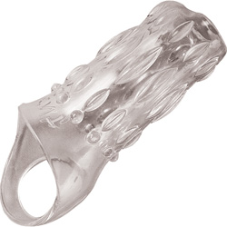 Maxx Men Textured Erection Sleeve, 4.5 Inch, Clear Maxx Men Textured Erection Sleeve, 4.5 Inch, Clear