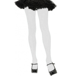 Leg Avenue Nylon Opaque Tights, One Size, White Leg Avenue Nylon Opaque Tights, One Size, White