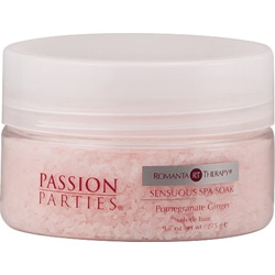 Passion Parties Romanta Therapy Sensuous Spa Soak, 9.7 ounce (275 g), Pomegranate Ginger Passion Parties Romanta Therapy Sensuous Spa Soak, 9.7 ounce (275 g), Pomegranate Ginger