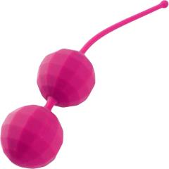 Elan Petit Boule Silicone Kegel Balls Exerciser, 1.25 Inch Diameter, Pink Elan Petit Boule Silicone Kegel Balls Exerciser, 1.25 Inch Diameter, Pink