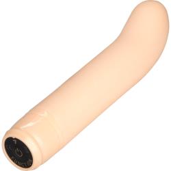 CalExotics Stud Chubby G Vibrating Silicone Dong, 6.75 Inch, Ivory Fleshy CalExotics Stud Chubby G Vibrating Silicone Dong, 6.75 Inch, Ivory Fleshy