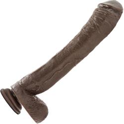 Dr Skin Mr Ed Huge Realistic Dildo with Suction Cup, 13 Inch, Chocolate Dr Skin Mr Ed Huge Realistic Dildo with Suction Cup, 13 Inch, Chocolate