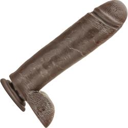 Dr Skin Mr Mister Realistic Dong with Suction Cup, 10.5 Inch, Chocolate Dr Skin Mr Mister Realistic Dong with Suction Cup, 10.5 Inch, Chocolate