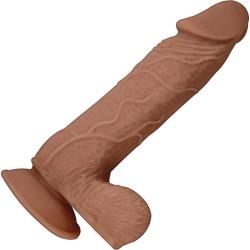 Realcocks No 2 Dual Layered Bendable Realistic Dildo, 7 Inch, Mocha Realcocks No 2 Dual Layered Bendable Realistic Dildo, 7 Inch, Mocha