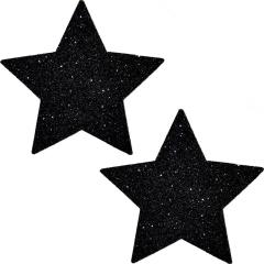 Neva Nude Pasty Star Glitter Black Neva Nude Pasty Star Glitter Black