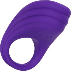 Passion Enhancer Rechargeable Vibrating Silicone Cock Ring, Purple Passion Enhancer Rechargeable Vibrating Silicone Cock Ring, Purple