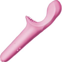 Bela Clit Teaser Waterproof Silicone Massager, 7.25 Inch, Candy Pink Bela Clit Teaser Waterproof Silicone Massager, 7.25 Inch, Candy Pink