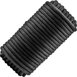 Temptasia Cotton Bondage Rope, 32 ft (10 m), Knotty Black Temptasia Cotton Bondage Rope, 32 ft (10 m), Knotty Black
