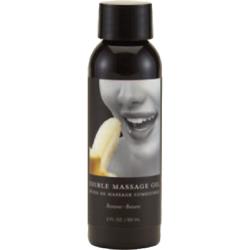Earthly Body Edible Massage Oil, 2 fl.oz (60 mL), Banana Earthly Body Edible Massage Oil, 2 fl.oz (60 mL), Banana