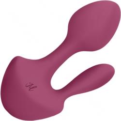 Jil Sofia Silicone USB Rechargeable Dual Action Vibrator, 5.5 Inch, Pink Jil Sofia Silicone USB Rechargeable Dual Action Vibrator, 5.5 Inch, Pink