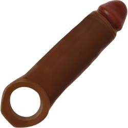 2 Inch Extra Length Jock Penis Extension with Ball Strap, 10.25 Inch, Chocolate 2 Inch Extra Length Jock Penis Extension with Ball Strap, 10.25 Inch, Chocolate