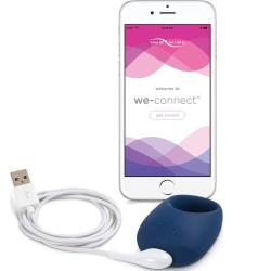 We-Vibe Pivot Smartphone App Controlled Rechargeable Cock Ring, Blue We-Vibe Pivot Smartphone App Controlled Rechargeable Cock Ring, Blue