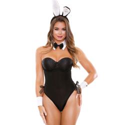 Honey Bunny Costume Set by Fantasy Lingerie, Medium/Large, Black Honey Bunny Costume Set by Fantasy Lingerie, Medium/Large, Black