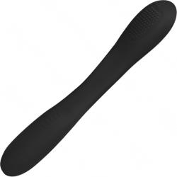 Elegance Flex Double-Ended Rechargeable Vibrator, 8.5 Inch, Black Elegance Flex Double-Ended Rechargeable Vibrator, 8.5 Inch, Black