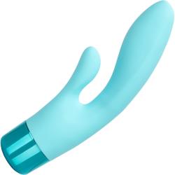 Eden Lover Premium Dual Silicone Massager, 6.25 Inch, Teal Eden Lover Premium Dual Silicone Massager, 6.25 Inch, Teal