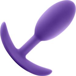 Luxe Vibra Slim Wearable Anal Plug, 4 Inch, Purple Luxe Vibra Slim Wearable Anal Plug, 4 Inch, Purple