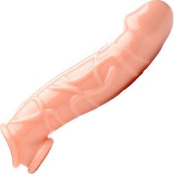 2 Inch Extra Length Size Matters Penis Extension with Ball Stretcher, 9 Inch, Vanilla 2 Inch Extra Length Size Matters Penis Extension with Ball Stretcher, 9 Inch, Vanilla