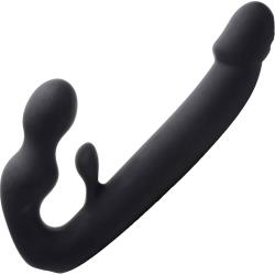 Strap U Tri-Volver Rechargeable Strapless Strap-On, 8.5 Inch, Black Strap U Tri-Volver Rechargeable Strapless Strap-On, 8.5 Inch, Black