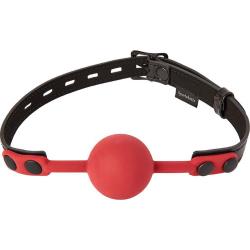 Sportsheets Saffron Ball Gag, Red Sportsheets Saffron Ball Gag, Red