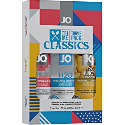 Jo Tri Me Triple Pack Classic Lubricant, 1 fl.oz (30 mL) Each Jo Tri Me Triple Pack Classic Lubricant, 1 fl.oz (30 mL) Each