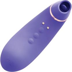 Sensuelle Trinitii 3-In-1 Suction Tongue Vibrator, Ultra Violet Sensuelle Trinitii 3-In-1 Suction Tongue Vibrator, Ultra Violet