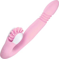 Devine Vibes Orgasm Wheel & Stroker Vibrator, 9.5 Inch, Pink Devine Vibes Orgasm Wheel & Stroker Vibrator, 9.5 Inch, Pink