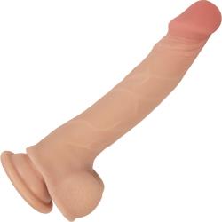 Realcocks Self Lubricating Dildo with Bendable Inner Spine, 8 Inch, Vanilla Realcocks Self Lubricating Dildo with Bendable Inner Spine, 8 Inch, Vanilla