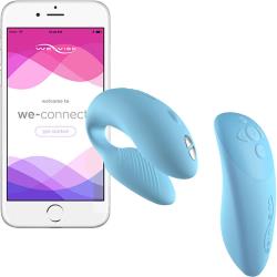 We-Vibe Chorus Smart Phone App Controlled Wireless Remote Couples Vibrator, Blue