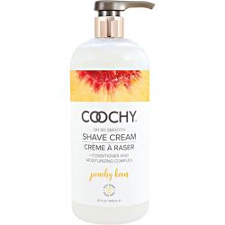 Coochy Oh So Smooth Shave Cream, 32 fl.oz (946 mL), Peachy Keen Coochy Oh So Smooth Shave Cream, 32 fl.oz (946 mL), Peachy Keen