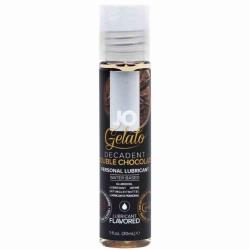 JO Gelato Flavored Personal Lubricant, 1 fl.oz (30 mL), Decadent Double Chocolate JO Gelato Flavored Personal Lubricant, 1 fl.oz (30 mL), Decadent Double Chocolate