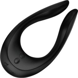 Satisfyer Partner MultiFun 2 Couples Vibrator, 5.3 Inch, Black Satisfyer Partner MultiFun 2 Couples Vibrator, 5.3 Inch, Black