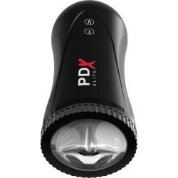 PDX Elite Moto Stroker Male Masturbator, Black PDX Elite Moto Stroker Male Masturbator, Black