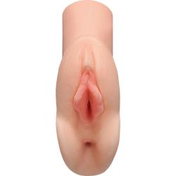 PDX Plus Perfect Pussy Double Stroker, Vanilla PDX Plus Perfect Pussy Double Stroker, Vanilla