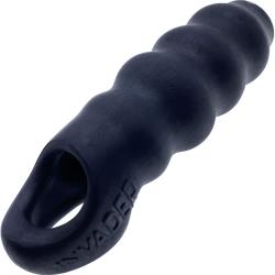 OxBalls Invader Cocksheath, 6.5 Inch, Black Ice OxBalls Invader Cocksheath, 6.5 Inch, Black Ice