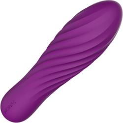Svakom Tulip Silicone Bullet Vibrator, 4.25 Inch, Violet Svakom Tulip Silicone Bullet Vibrator, 4.25 Inch, Violet