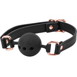 Bondage Couture Ball Gag, Black Bondage Couture Ball Gag, Black