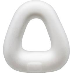 HunkyJunk Zoid Trapezoid Lifter Cockring, 2.5 Inch, White Ice HunkyJunk Zoid Trapezoid Lifter Cockring, 2.5 Inch, White Ice
