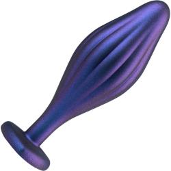 Anal Adventures Matrix Bling Plug, 4.5 Inch, Wavy Sapphire Anal Adventures Matrix Bling Plug, 4.5 Inch, Wavy Sapphire