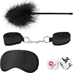 Ouch! Black & White Introductory Bondage Kit No 2, Black Ouch! Black & White Introductory Bondage Kit No 2, Black