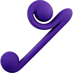 Snail Vibe Rechargeable Dual Action Stimulator, 9.25 Inch, Purple Snail Vibe Rechargeable Dual Action Stimulator, 9.25 Inch, Purple
