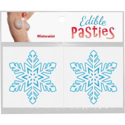 Edible Holiday Pasties, One Size, Snowflakes Edible Holiday Pasties, One Size, Snowflakes