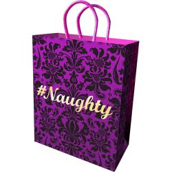 Naughty Gift Bag, Purple Naughty Gift Bag, Purple