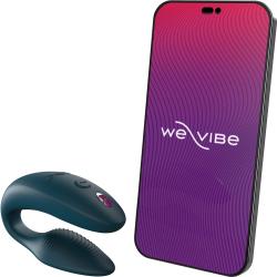 We-Vibe Sync 2 App Controlled Wireless Remote Couples Vibrator, Green Velvet We-Vibe Sync 2 App Controlled Wireless Remote Couples Vibrator, Green Velvet