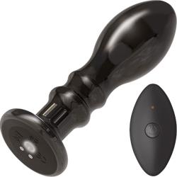 Ass-Sation Remote Control Vibrating Metal Plug, 4.5 Inch, Black Pleaser Ass-Sation Remote Control Vibrating Metal Plug, 4.5 Inch, Black Pleaser