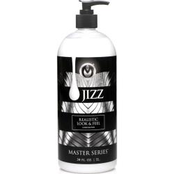 Master Series Jizz Water Based Personal Lubricant, 34 fl.oz (1000 mL), Unscented Master Series Jizz Water Based Personal Lubricant, 34 fl.oz (1000 mL), Unscented