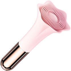 Goddess Pink Lily Rechargeable Massager, 5.75 Inch, Petal Pink Goddess Pink Lily Rechargeable Massager, 5.75 Inch, Petal Pink