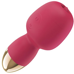 Clit-Tastic Intense Rechargeable Dual Massager, 5 Inch, Pink Clit-Tastic Intense Rechargeable Dual Massager, 5 Inch, Pink