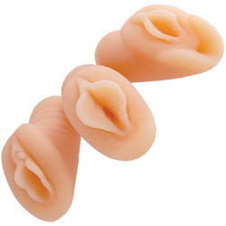 Always Horny Masturbators Pocket Size Stroker Set, Vanilla Always Horny Masturbators Pocket Size Stroker Set, Vanilla