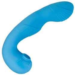 My Secret G-Spot and Tapping Dual Action Intimate Massager, 6.5 Inch, Blue My Secret G-Spot and Tapping Dual Action Intimate Massager, 6.5 Inch, Blue